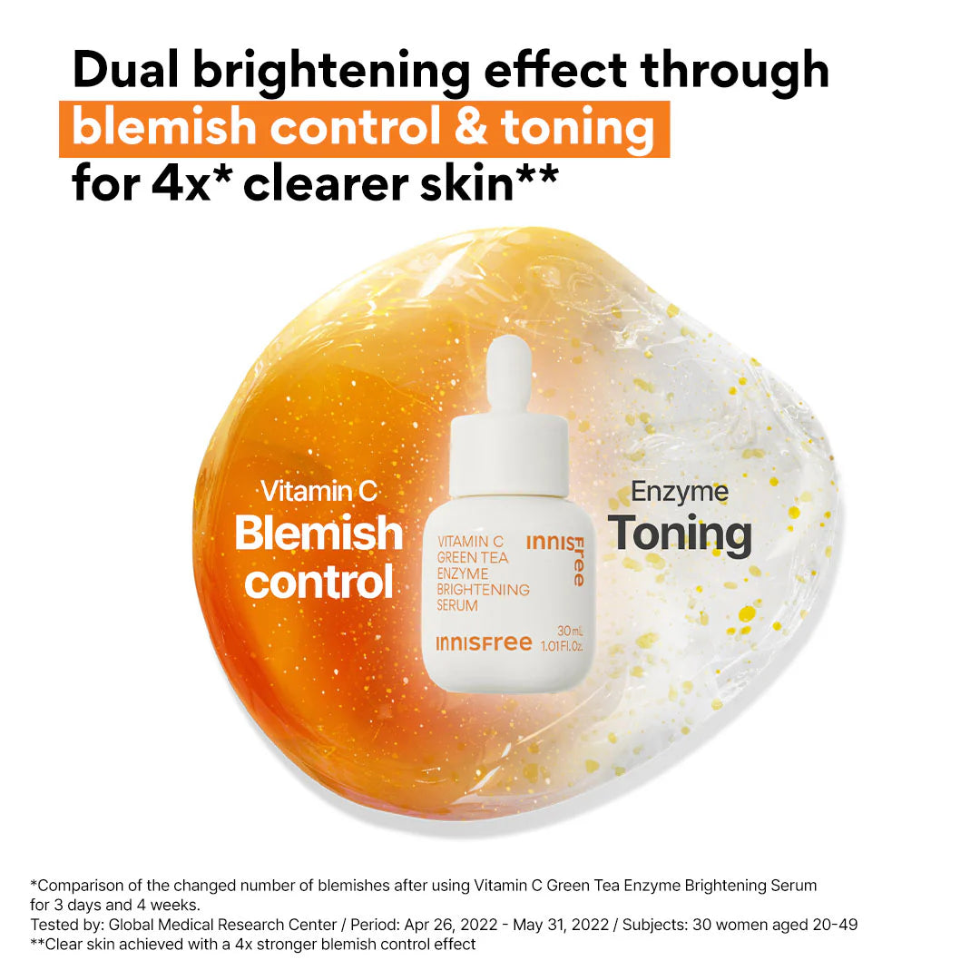 Innisfree Vitamine C Green Tea Enzyme Brightening Serum 30 ml
