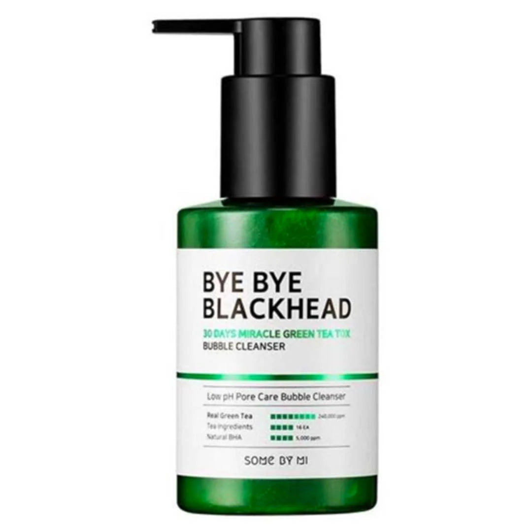 BYEBYE BLACKHEAD 30 Days Miracle Green Tea Tox Bubble Cleanser 120 g