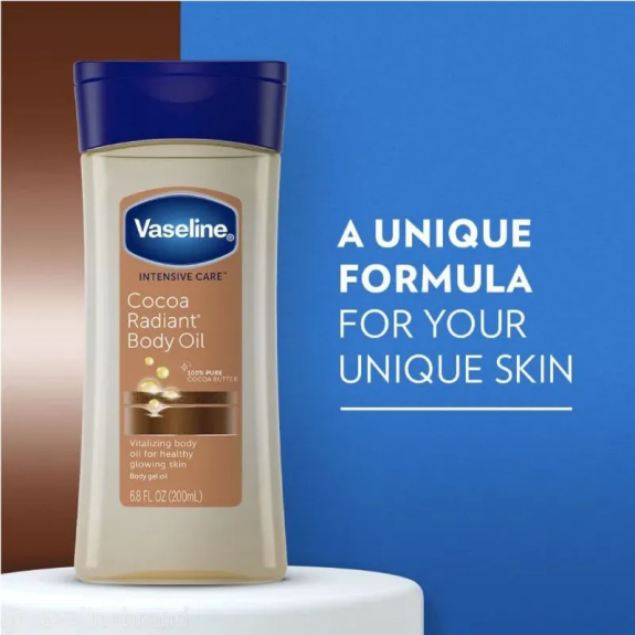 Vaseline Intensive Care Cocoa Radiant Body Oil 200 ml