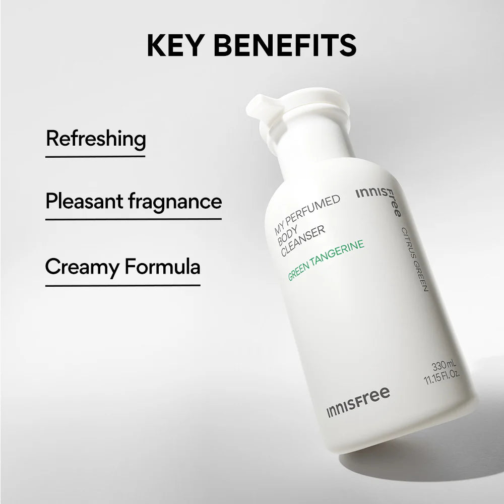 Innisfree My Perfumed Body Cleanser Green Tangerine 330 ml