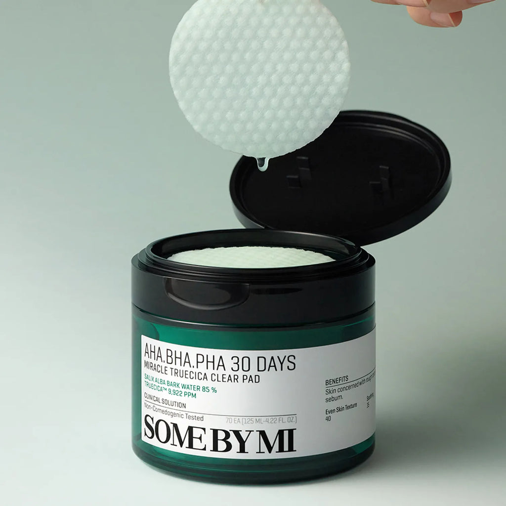 AHA BHA PHA 30 Days Miracle Truecica Clear Pad 70 ea125ml