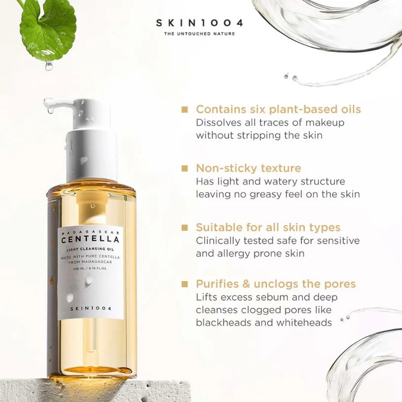Skin1004 Madagascar Centella Light Cleansing Oil 200ml