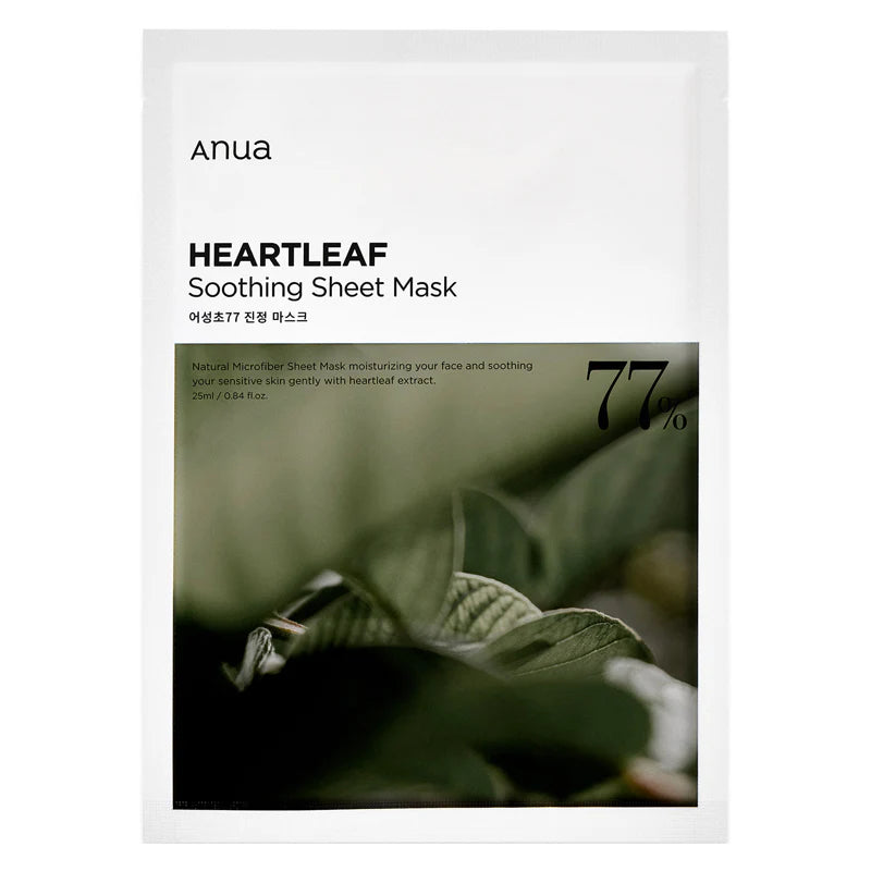 Anua Heartleaf 77 soothing mask 25ml