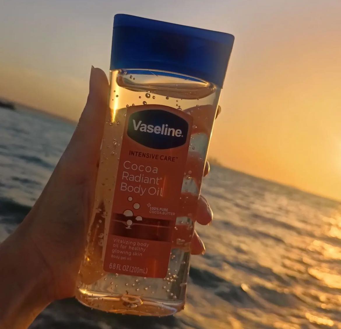 Vaseline Intensive Care Cocoa Radiant Body Oil 200 ml