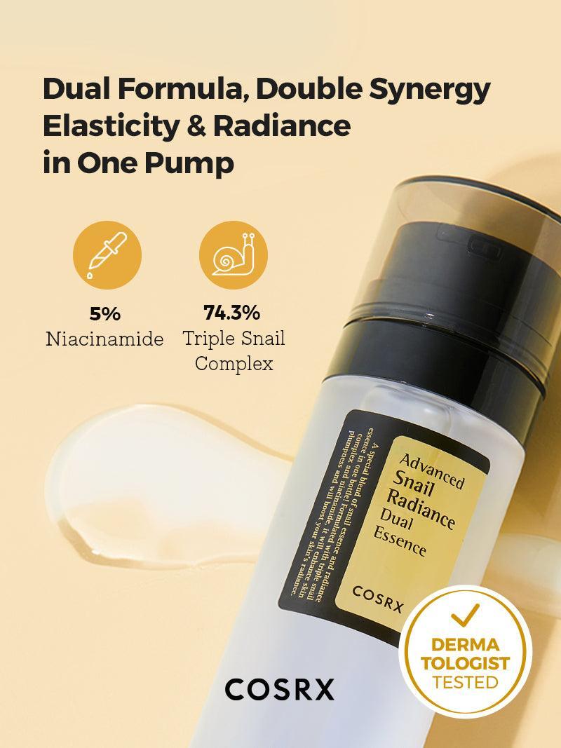Advanced Snail Radiance Dual Essence 80 ml