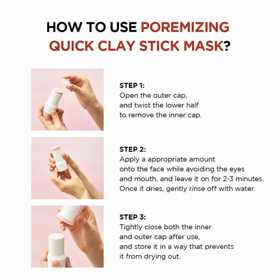 Skin1004 Madagascar Centella Poremizing Quick Clay Stick Mask 27 g